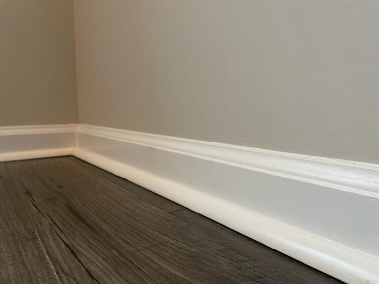 Missing or damaged baseboard in your house?